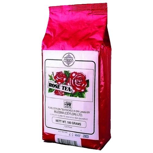 Чай черный 100г (Млесна) Роза (фольга)