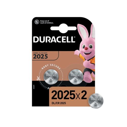 Батарейки "Duracell" CR2025 2x1 таблетка