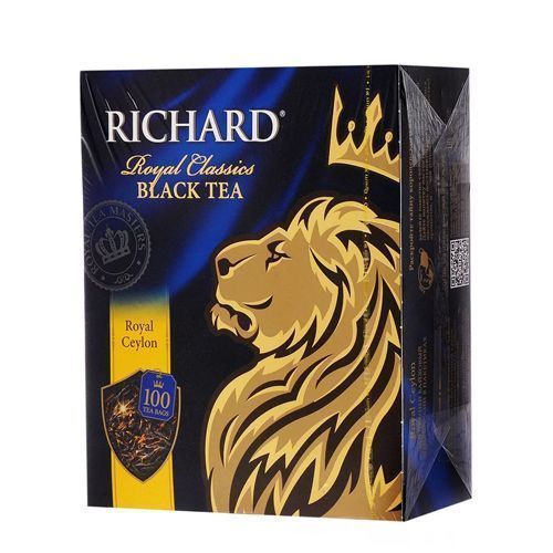Чай черный 100 пак (Richard) Цейлон (23922/24999)