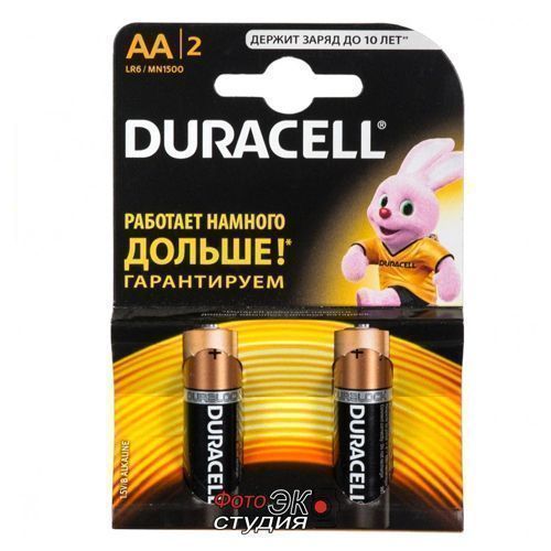 КАССА Батарейки "Duracell" LR6-2BL BASIC (AA)