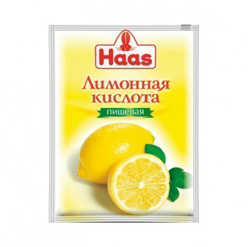 Лимонная кислота 10г пак (Хаас)