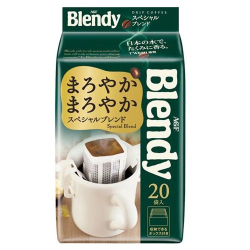 Кофе фильтр пакет "AGF Blendy" 126г (18пак) Спешиал (8514/5713) зеленый