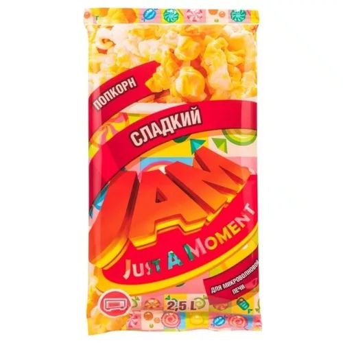 Попкорн зерно 85г м/у Сладкий (JAM)