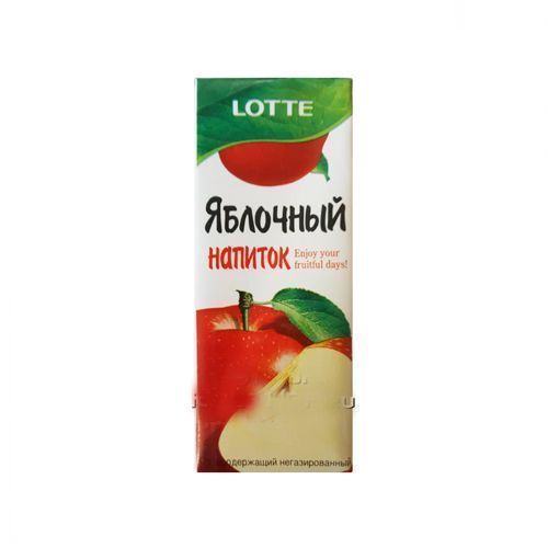 Напиток "Лотте" сокосодержащий 190мл т/п Яблоко