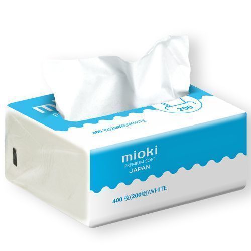 Салфетки бумажные выдергушки "Mioki" 2-х слойные 200 шт м/у