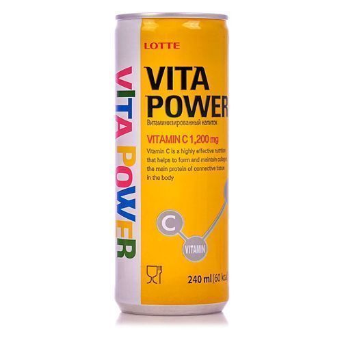 Напиток "Лотте" Vita Power 0.1л c/б