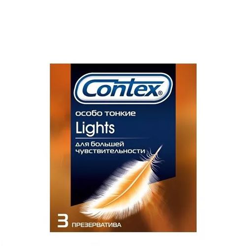 (Contex) Презервативы №3 Lights (особо тонкие)