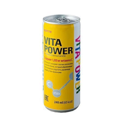  Напиток "Лотте" Vita Power 240 мл ж/б