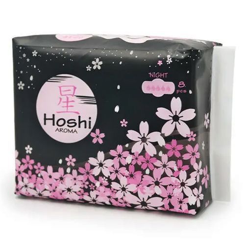 Прокладки "HOSHI" НОЧНЫЕ Aroma Night Use (290мм), 8шт (XW02) 5К