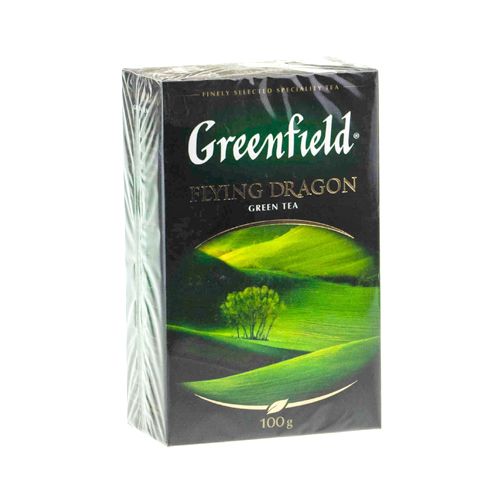 Чай зеленый 100г (Гринфилд) Флаинг Драгон (0357)