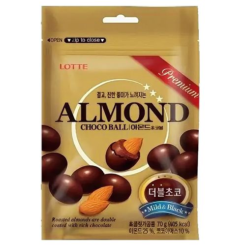 Шоколад "Алмонд" 46г миндаль в шоколаде к/у