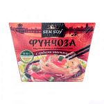 Вермишель фунчоза (Sen Soy) Premium 125г к/у под китайским устричным соусом 