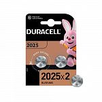 Батарейки "Duracell" CR2025 2x1 таблетка