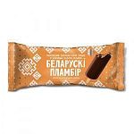 Мороженое 80г 15% Эскимо пломбир с ароматом ванили в сливочной какаосодержащей глазури Беларуский Пл
