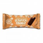 Мороженое 80г 15% Эскимо пломбир с ароматом ванили в сливочной какаосодержащей глазури Беларуский Пл