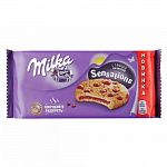 Печенье Sensations 156г с какао и молочным шоколадом (Милка)