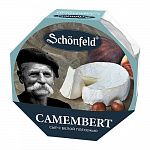 Сыр "Шёнфелд" Камамбер 50% 125г с белой плесенью