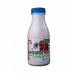 Биойогурт 0,33л 1.5-2.0% из коровьего молока Клюква термостатный (Деревенька)
