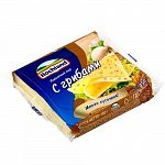 Сыр "Хохланд" 150г 45% нарезка Грибы (С) 