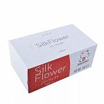 (INSHIRO) Салфетки бумажные выдергушки "SilkFlower" 2-х сл. бел. 250шт (SF382) к/к