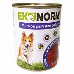 Корм для собак "Econorm" 340г ж/б Мясное рагу с ягненком и рубцом